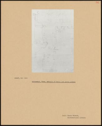 Colosseum, Rome, details Of Doric And Ionic Orders