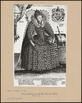 Queen Elizabeth I With The Sword And Bible