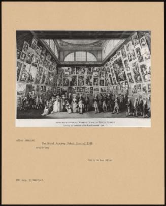 The Royal Academy Exhibition Of 1788