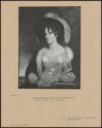 Mary Lucy Weld, Lady Clifford (1799-1831)