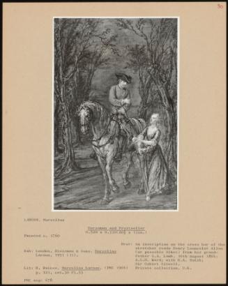 Horseman And Fruit Seller