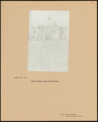 Temple Design, Plan And Elevation