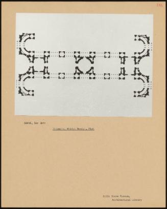 Triumphal Bridge Design, Plan