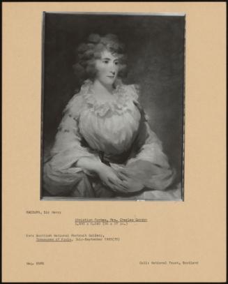 Christian Forbes, Mrs. Charles Gordon