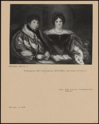 Washington, 8th Earl Ferrers (1760-1830) And Countess Ferrers