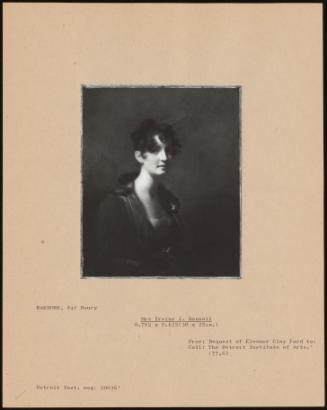 Mrs Irvine J. Boswell