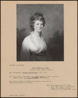 Mrs. Elliot (d. 1796)