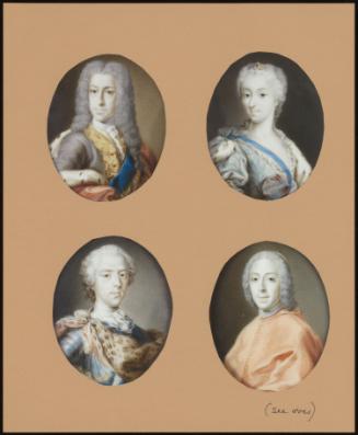 Portraits Of Prince James Francis Edward Stuart 'the Old Pretender': Maria Clementina Stuart, Nee Sobieska; Charles Edward Stuart, 'the Young Pretender'; Henry Benedict Stuart 'cardinal York'