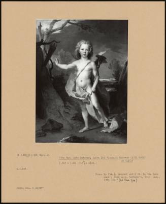 ? The Hon. John Bateman, Later 2nd Viscount Bateman (1721-1802) As Cupid