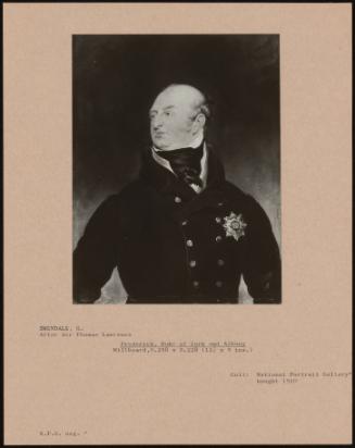 Frederick, Duke Of York And Albany