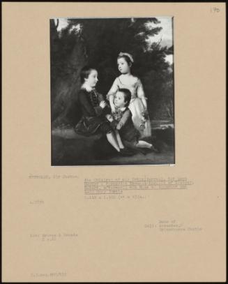 The Children of Sir Peter Burrell, 1st Lord Gwydyr–Peregrine Thomas, Marquis of Lindsey, Robert, Afterwards 4th Duke of Ancaster and Lady Mary Bertie