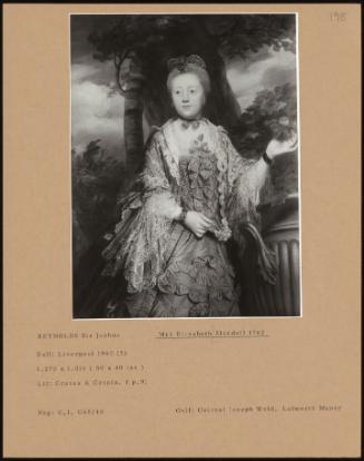 Mrs Elizabeth Blundell 1762