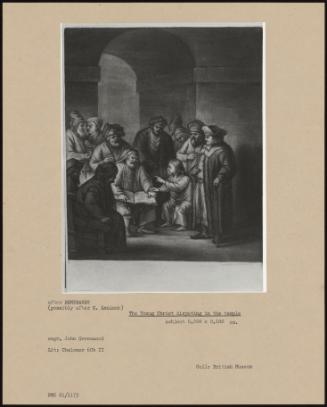 The Young Christ Disputing In The Temple