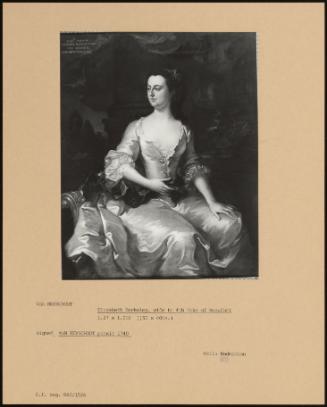 Elizabeth Berkeley, Wife To 4th Duke Of Beaufort