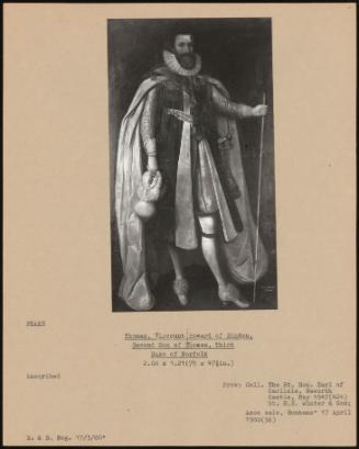 Thomas, Viscount Howard Of Bindon, Second Son Of Thomas, Third Duke Of Norfolk