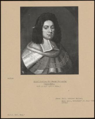 Chief Justice Sir Henry Pollexfen (1632-1691)