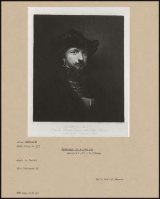 Rembrandt In A Wide Cap