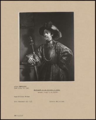 Rembrandt As An Officer Of State