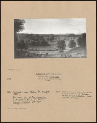 A View Of Cassiobury Park Across The River Gade