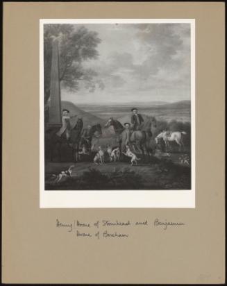 Hunting Scene with Henry Hoare