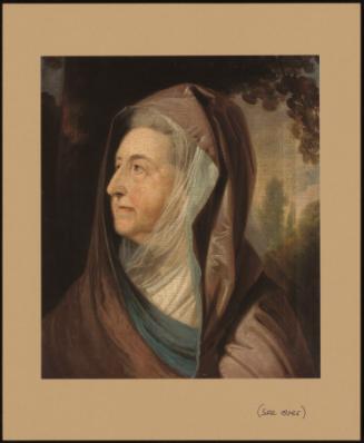 Portrait of Mrs Mary Grubb of Horsenden House, Buckinghamshire, in a Landscape