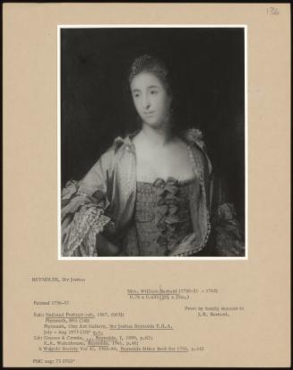 Mrs. William Bastard (1720-21 -1765)