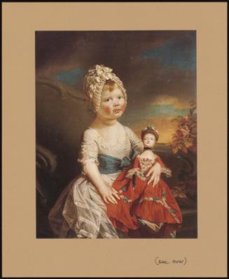 Portrait Of Charlotte Augusta Matilda, Holding A Doll