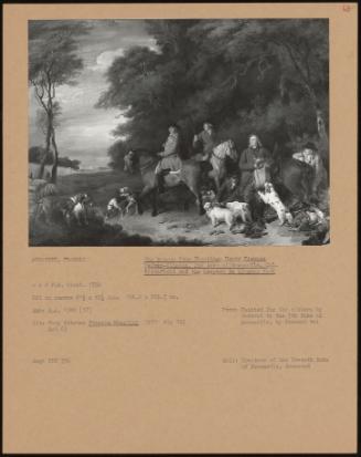 The Return From Shooting: Henry Fiennes Pelham-Clinton, 2nd Duke of Newcastle, Col. Litchfield and the Keepers in Clumber Park