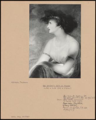 The Artist's Wife as Sappho