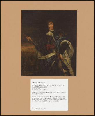 Portrait Of General George Monick 1st Duke Of Albemarle (1608-1670)
