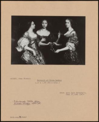 Portrait Of Three Ladies