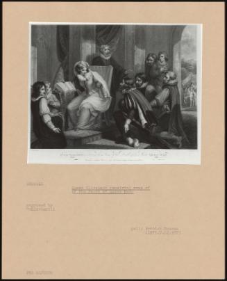 Queen Elizabeth Receiving News of of the Death of Queen Mary