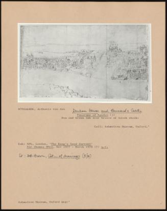 Dunham House and Barnard's Castle: Panorama of London