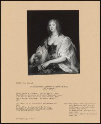 Catherine Murray, Countess Of Dysart (D 1649)
