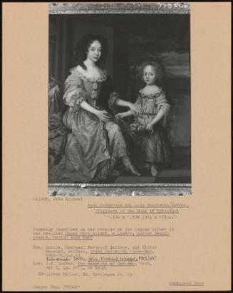 Lady Catherine And Lady Charlotte Talbot, Daughters Of The Duke Of Tyrconnel