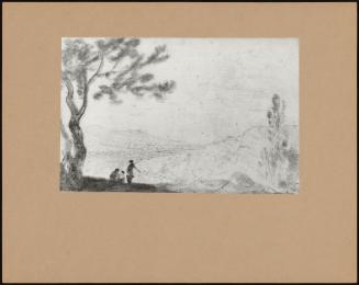 Landscape & Figures (Hills And A Quarry)