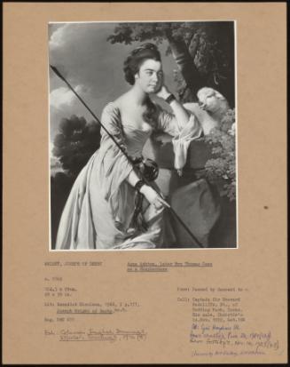 Anna Ashton, Later Mrs Thomas Case as a Shepherdess