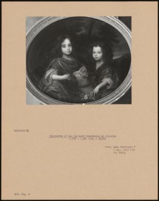 Portraits Of The Two Lord Beauclerks As Children