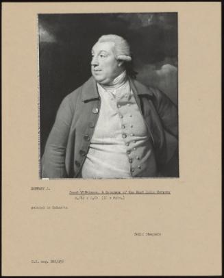 Jacob Wilkinson, A Governor Of The East India Company