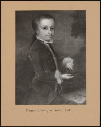 Portrait Of Mozart, Age 8, Holding A Bird's Nest