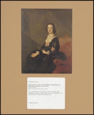 PORTRAIT OF A LADY, TRADITIONALLY IDENTIFIED AS MISS MAY JENKINS (1731-1790)