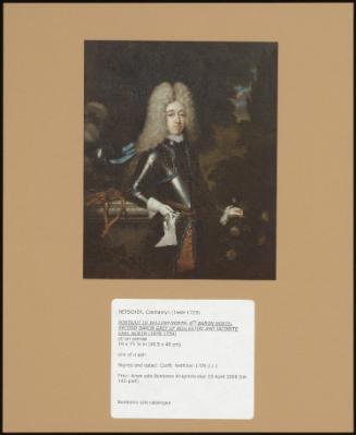 Portrait Of William North, 6th Baron North, Second Baron Grey Of Rolleston And Jacobite Earl North (1678-1734)