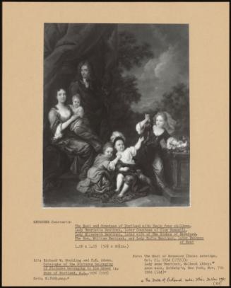 The Earl And Countess Of Portland With Their Four Children, Lady Henrietta Bentinck, Later Countess Of Clan Brassill, Lady Elisabeth Bentinck, Later Wife Of The Bishop Of Hereford, The Hon. William Bentinck, And Lady Sofia Bentinck, Later Duchess Of Kent