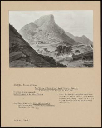 The Hill Fort Of Sankari Drug, Tamil Nadu. 24 May 1792