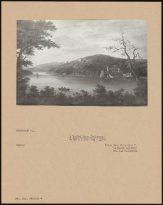 A Wooded River Landscape