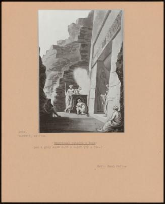 Egyptians Outside A Tomb