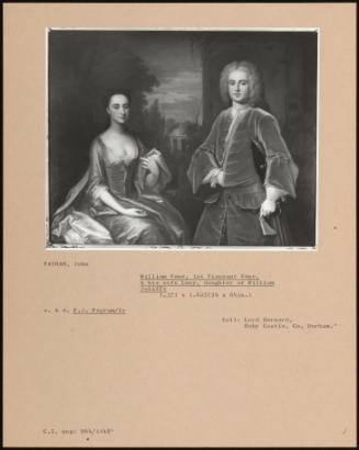 William Vane, 1st Viscount Vane, & His Wife Lucy, Daughter Of William Joliffe