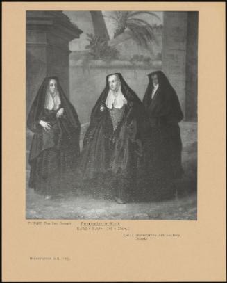 Three Ladies In Black