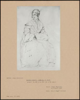 Seated Woman, Looking To Left