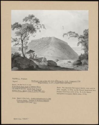 Southeast View Of The Hill Fort Of Bijaigarh, U.P. 8 January 1790